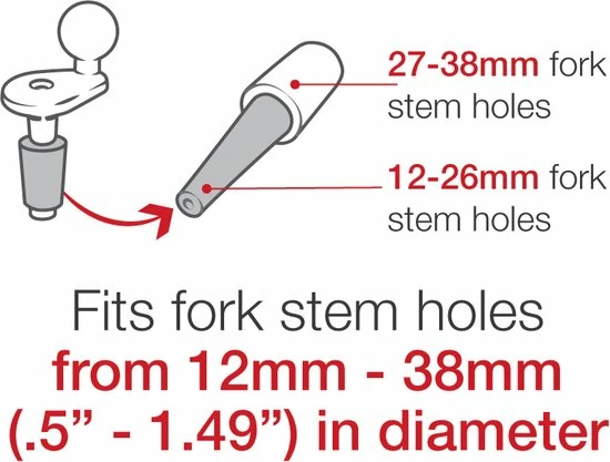 RAM Mount RAM-B-176-A-UN7U Houder Mobiele Telefoon/Smartphone Zwart Actieve Houder 13 RAM Mount RAM-B-176-A-UN7U Houder Mobiele Telefoon/Smartphone Zwart Actieve Houder - Afbeelding 13