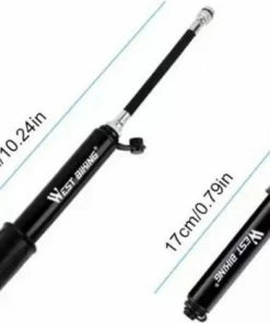 West Biking Minipomp - 7 Bar - Compacte Pomp - Fiets Pomp - Ballen Pomp - Presta/Schrader/Dunlop Ventiel - Inclusief Naaldventiel - Zwart 11 West Biking Minipomp - 7 Bar - Compacte Pomp - Fiets Pomp - Ballen Pomp - Presta/Schrader/Dunlop Ventiel - Inclusief Naaldventiel - Zwart -Bobike SHOP 550x420 1