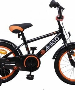 Amigo Sports Jongensfiets - Kinderfiets 16 Inch - Zwart