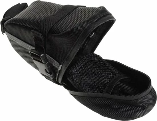 Merkloos Waterdichte Zadel Fietstas - Universeel - MTB, Racefiets, Sportieve Stadsfiets - Zadeltas Met Rits 5 Merkloos Waterdichte Zadel Fietstas - Universeel - MTB, Racefiets, Sportieve Stadsfiets - Zadeltas Met Rits - Afbeelding 5