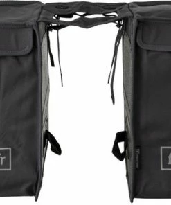 Fastrider Hybrid Dubbele Fietstas Grijs - 26L -Bobike SHOP 550x424 1