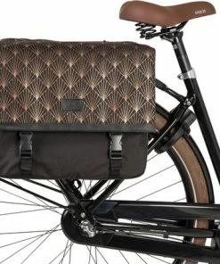 Fastrider Nara Dubbele Fietstas Trend - Zwart - 33L - Waterafstotend - Makkelijke Montage - Ruime Inhoud - Reflecterende Zijkanten -Bobike SHOP 550x429 1