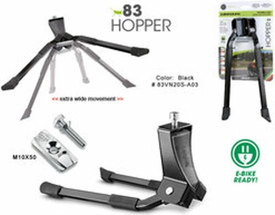 Ursus Standaard Dubbel Hopper 26 Inch Staal 27,5 Cm Zwart 3 Ursus Standaard Dubbel Hopper 26 Inch Staal 27,5 Cm Zwart - Afbeelding 3