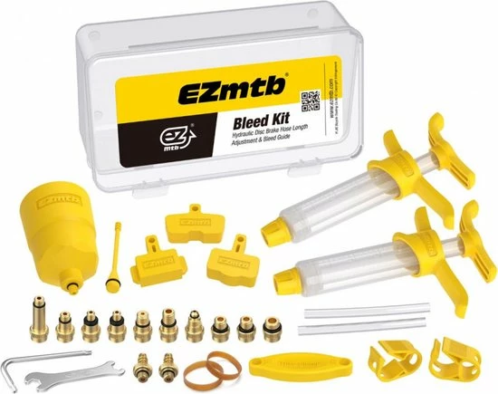 Ontluchtingsset EZmtb Luxe 2022 - Incl. Metalen Adapters 3 Ontluchtingsset EZmtb Luxe 2022 - Incl. Metalen Adapters - Afbeelding 3