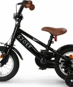 SJOEF Race Jongensfiets 12 Inch - Zwart -Bobike SHOP 550x448 5