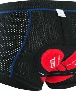 Inbike Fietsbroek Met Zeem - Fiets Ondergoed - Wielerbroek - Wielrenbroek - Dames En Heren - Blauw - M