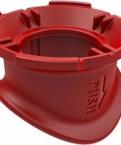 Quad Lock - Gekleurde Kraag - Extra Kleur Cover Voor Fietshouder - Rood