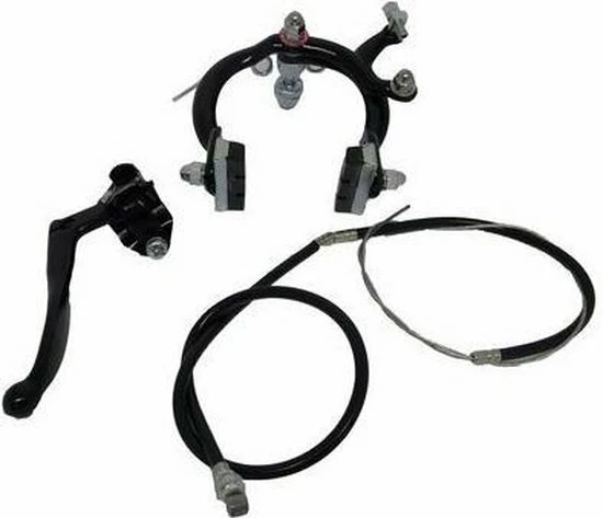 Alhonga Knijprem Weinmann Achter Compleet Alu Zwart 4-delig 5 Alhonga Knijprem Weinmann Achter Compleet Alu Zwart 4-delig - Afbeelding 5