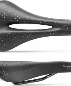 Selle Italia Sport Gel Flow S2 Fietszadel - Stalen Rails - Zwart -Bobike SHOP 550x474 5