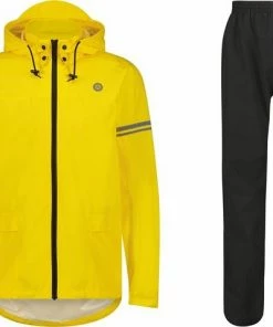 AGU Original Regenpak Essential - Geel/Zwart - S - Dames & Heren - Waterdicht & Ademend 42 AGU Original Regenpak Essential - Geel/Zwart - S - Dames & Heren - Waterdicht & Ademend -Bobike SHOP 550x479 9