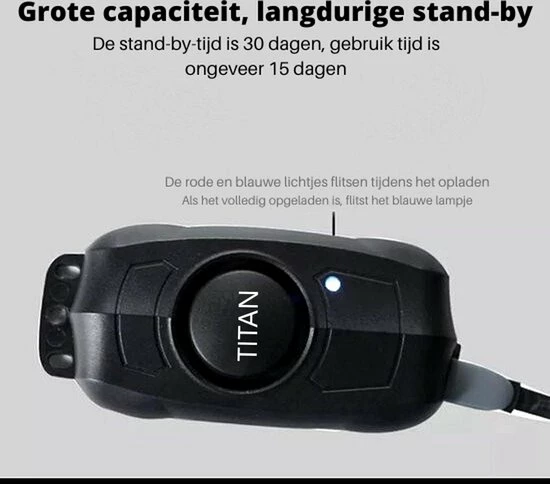 TITAN Fietsalarm - Anti-diefstal - Fietsalarm - Motor Alarm - Alarm Met Afstandsbediening 7 TITAN Fietsalarm - Anti-diefstal - Fietsalarm - Motor Alarm - Alarm Met Afstandsbediening - Afbeelding 7