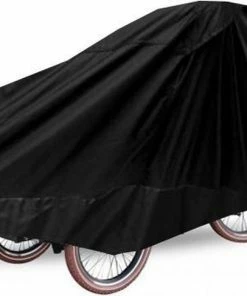 Merkloos Bakfietshoes Cargo Fiets Met 3 Wielen - Zwart - Vogue - Cangoo - A-Kwaliteit