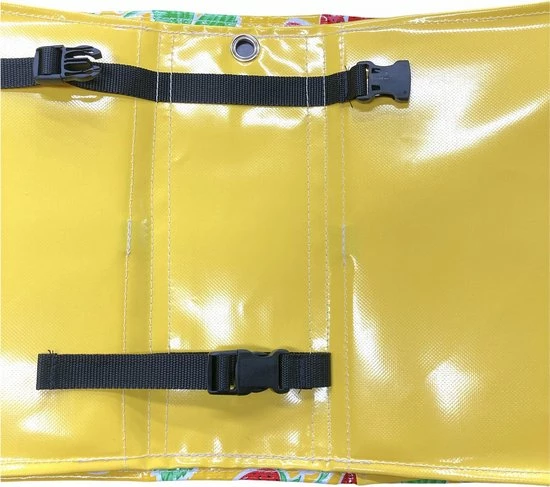 Atelier Du Baj Du Baj Budget L Fresas Yellow - Dubbele Fietstas - 45 L - Geel 5 Atelier Du Baj Du Baj Budget L Fresas Yellow - Dubbele Fietstas - 45 L - Geel - Afbeelding 5