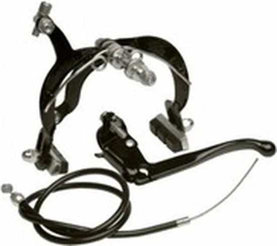 Alhonga Knijprem Weinmann Achter Compleet Alu Zwart 4-delig 6 Alhonga Knijprem Weinmann Achter Compleet Alu Zwart 4-delig - Afbeelding 6