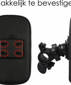 NoXx Telefoonhouder Fiets Universeel Waterdicht - Fiets Telefoonhouder Scooter Waterdicht - Mountainbike Telefoon Houder - Extra Large -Bobike SHOP 550x489 4