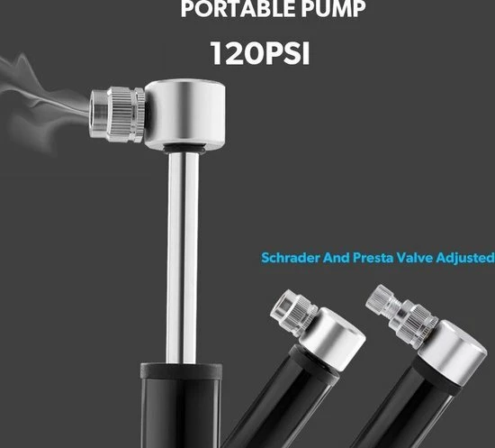 Merkloos Fietsen Hand Mini Fiets Pomp Band Lucht Ventiel Bal Naald Slang Mtb Fietspomp 9 Merkloos Fietsen Hand Mini Fiets Pomp Band Lucht Ventiel Bal Naald Slang Mtb Fietspomp - Afbeelding 9