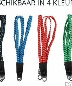 ESTARK Snelbinder - Bike Parts Snelbinder Voor Op De Fiets - Bagagerek 1 Stuks 60x3x1cm In Allerlei Kleuren | Elastieken Bindersset Voor De Bagagedrager | Fietsonderdelen Klein - Zwart -Bobike SHOP 550x502 8