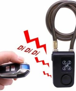 Raykon Fietsslot - Kettingslot Voor Scooter - Cijferslot - Alarm Slot - Fiets Alarm - Zwart -Bobike SHOP 550x503 2