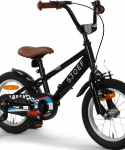 SJOEF Race Jongensfiets 14 Inch - Zwart 15 SJOEF Race Jongensfiets 14 Inch - Zwart -Bobike SHOP 550x507 3