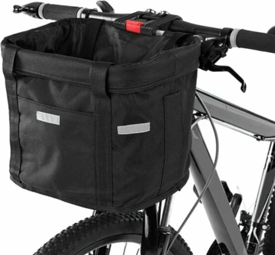 Merkloos Hond Kat Fietsmand - Met Reflecterende Strip - Fietsaccessoires - Honden Fietsmand Voorop - Waterbestendige Honden Fietstas - Hondentas - Verstelbare Riemen - Hoogte 25 CM 5 Merkloos Hond Kat Fietsmand - Met Reflecterende Strip - Fietsaccessoires - Honden Fietsmand Voorop - Waterbestendige Honden Fietstas - Hondentas - Verstelbare Riemen - Hoogte 25 CM - Afbeelding 5