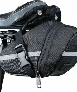 Merkloos Waterdichte Zadel Fietstas - Universeel - MTB, Racefiets, Sportieve Stadsfiets - Zadeltas Met Rits