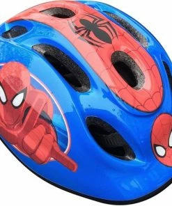 Marvel Kinderhelm Spider-man Blauw/rood Maat 50/56