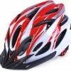 VFLY Fietshelm - Helmet Scooter - Elektrische Fiets - Skateboard - Heren/Dames/Kinderen Maat M 54-58CM - Rood/Wit