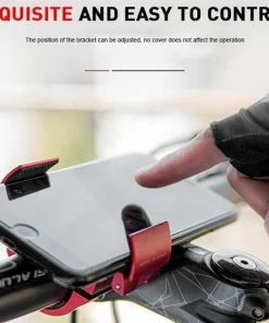 YaleBike Telefoonhouder Fiets TPX2 - Universeel Houder - Smartphone & GSM Telefoon Fietshouder IPhone - Samsung - Zwart -Bobike SHOP 550x517 4