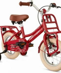 Supersuper Cooper - Kinderfiets - Meisjesfiets - 12 Inch - Rood 21 Supersuper Cooper - Kinderfiets - Meisjesfiets - 12 Inch - Rood -Bobike SHOP 550x517 8