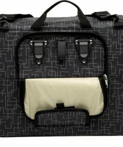 New Looxs Ivy Mondi Joy Enkele Fietstas - 18,5 Liter Zwart -Bobike SHOP 550x519