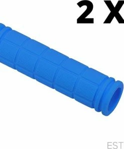 Merkloos ESTARK - Fietshandvatten - Handvatten - Universeel - Fiets Mountainbike Professioneel - Grips - Extra Grip Fietshandvaten -Handvaten - Handig Te Monteren - Anti-slip Fietsen Stuur Bikegrips Stevig - Rubber Blauw - (R-bla) -Bobike SHOP 550x521 4