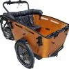 Bakfix Vogue Carry 3 Bakfiets Kussenset, Model Capi Extralux, Kleur Zwart, 3 Cm Dikke Skyleer Bakfiets Kussens