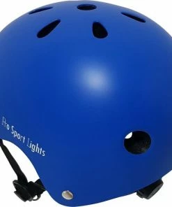 Kinderfietshelm Pro Sport Lights - Skate Fietshelm Voor Kinderen - Matt Blauw - Kinderhelm 50 - 56 Cm -Bobike SHOP 550x524 5