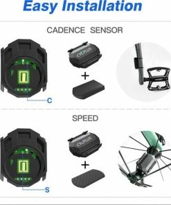 Cycplus C3 Cadanssensor En Snelheidssensor In 1 - Garmin - Wahoo - Zwift - Tacx - Bryton - Cadansmeter - Snelheidsmeter -Bobike SHOP 550x527 5