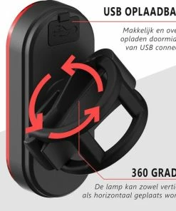 Trustic EVO | Fietsverlichting | Oplaadbaar | Fietslamp | Verschillende Standen | Licht Sensor | Waterbestendig | Set -Bobike SHOP 550x530 2