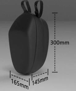 D2H Tas Voor Xiaomi Mijia M365 (PRO) - M365 Accessoires - Opbergtas - Waterdicht - Aan Het Stuur - Rits - Zwart -Bobike SHOP 550x534 4