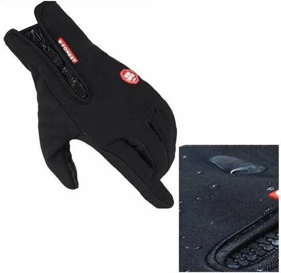 Merkloos Fietshandschoenen Unisex - Zwart - Maat XL 3 Merkloos Fietshandschoenen Unisex - Zwart - Maat XL - Afbeelding 3
