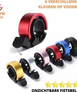 JustBuy Onzichtbare Fietsbel - Racefiets - Kinderfiets - Geluid - Diverse Kleuren - ZILVER