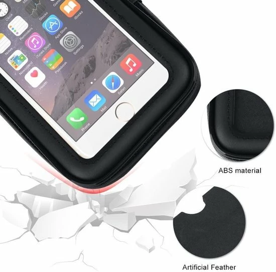 Opline VGEBY7 Fietstas | Geschikt Voor: Samsung Galaxy A12| Fietshouder | FIets Telefoon Houder | Waterdicht | Houder Fiets Telefoon | Fiets Steun 2 Opline VGEBY7 Fietstas | Geschikt Voor: Samsung Galaxy A12| Fietshouder | FIets Telefoon Houder | Waterdicht | Houder Fiets Telefoon | Fiets Steun - Afbeelding 2