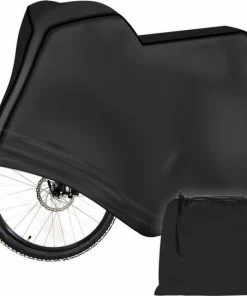 Malatec Fietshoes Met Opbergkoffer - Scouterhoes - Zwart - Waterdicht - Geschikt Voor Elektrische Fietsen - Fietsbeschermhoes