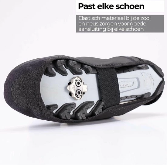 BBB Cycling MultiFlex Overschoenen Fiets - Voor Sport En Casual Schoenen - Overschoen - Waterdicht - Zwart - Maat 44/48 3 BBB Cycling MultiFlex Overschoenen Fiets - Voor Sport En Casual Schoenen - Overschoen - Waterdicht - Zwart - Maat 44/48 - Afbeelding 3
