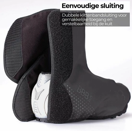 BBB Cycling MultiFlex Overschoenen Fiets - Voor Sport En Casual Schoenen - Overschoen - Waterdicht - Zwart - Maat 44/48 2 BBB Cycling MultiFlex Overschoenen Fiets - Voor Sport En Casual Schoenen - Overschoen - Waterdicht - Zwart - Maat 44/48 - Afbeelding 2