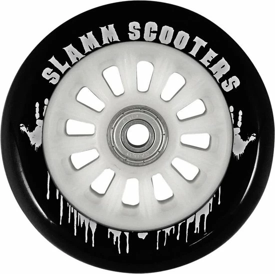 Stunt Step Wielen Slamm NY Rood 100mm 2 Stunt Step Wielen Slamm NY Rood 100mm - Afbeelding 2