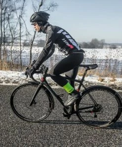 GripGrab - CyclinGaiter Hi-Vis Rainy Weather Ankle Cuff - Geel Hi-Vis - Unisex - Maat L/XL -Bobike SHOP 550x548 2