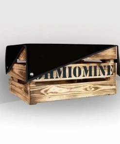 Ohmiomine Transporter Fietskrat Gebrand Hout Inclusief Kool Zwart Afdekhoes 5 Ohmiomine Transporter Fietskrat Gebrand Hout Inclusief Kool Zwart Afdekhoes -Bobike SHOP 550x549 10