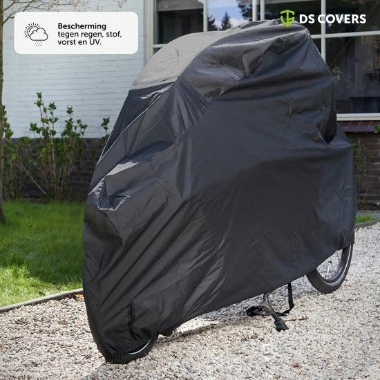 CARGO Bakfietshoes Van DS COVERS Outdoor Waterdicht UV Bescherming 300D Oxford Geschikt Voor 2 Wielers Met Regentent Incl. Opbergzak 9 CARGO Bakfietshoes Van DS COVERS Outdoor Waterdicht UV Bescherming 300D Oxford Geschikt Voor 2 Wielers Met Regentent Incl. Opbergzak - Afbeelding 9