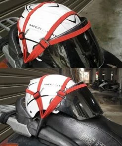 BikeMotion Spinbinder Voor Motor, Fiets & Scooter - Rood - Verstelbaar Elastiek Voor Helm - Spin - Fietsbinder Met Haken - Snelbinder 60cm -Bobike SHOP 550x550 146