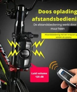 TITAN Fietsalarm - Anti-diefstal - Fietsalarm - Motor Alarm - Alarm Met Afstandsbediening 14 TITAN Fietsalarm - Anti-diefstal - Fietsalarm - Motor Alarm - Alarm Met Afstandsbediening -Bobike SHOP 550x550 147