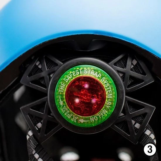 Melon Fietshelm Toddler Robin & Leo Junior Blauw Mt 44-50 Cm 4 Melon Fietshelm Toddler Robin & Leo Junior Blauw Mt 44-50 Cm - Afbeelding 4