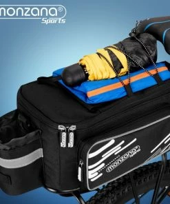 Monzana - Fietstas Bagagedrager - 12L Waterdicht Zwart -Bobike SHOP 550x550 182